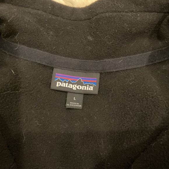 Patagonia Black Fleece Men’s Size L - Picture 3 of 4